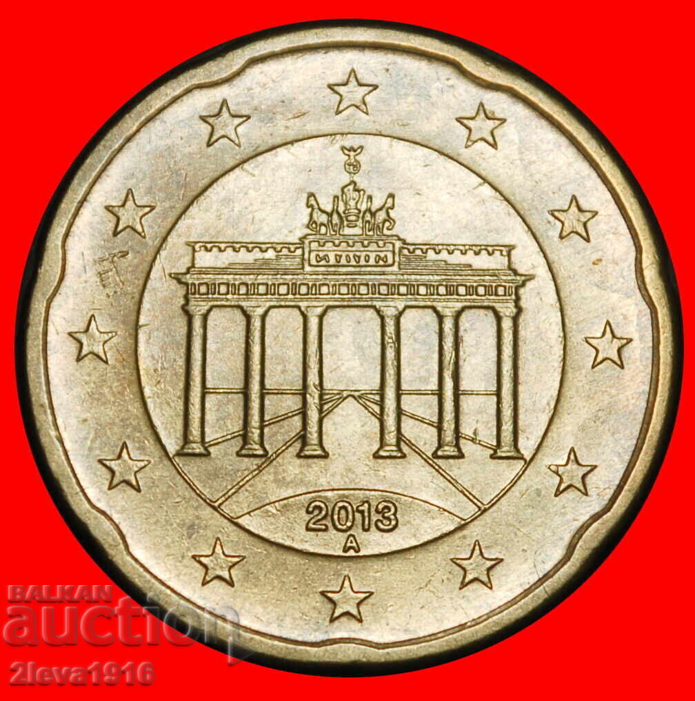 Ⰺ NORDIC GOLD 2007-2026: GERMANY★20 EURO CENTS 2013A PRUSSIA Ⰺ NORDIC GOLD 2007-2026: GERMANY★20 EURO CENTS 2013A PRUSSIA