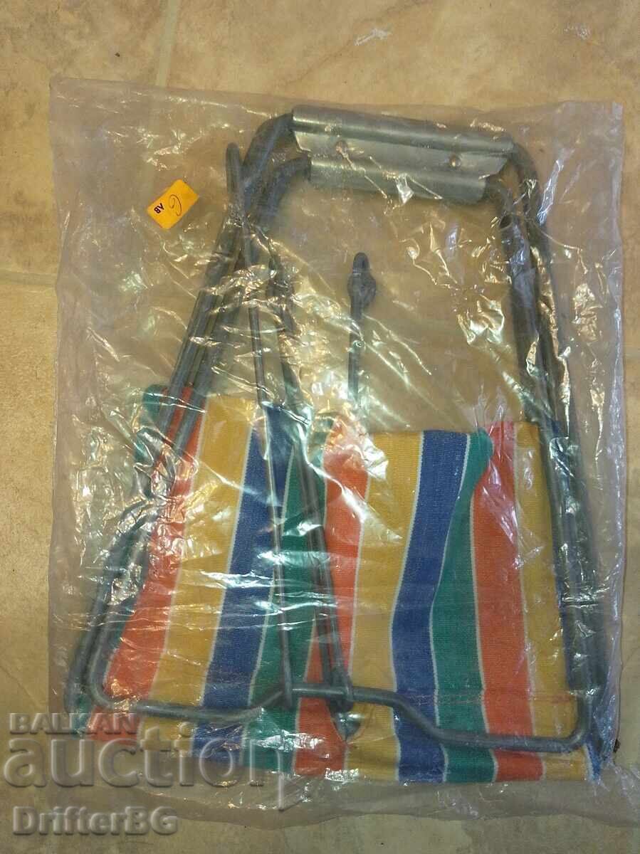 NOU Scaun pliabil retro – Camping/Pescuit vintage - 5