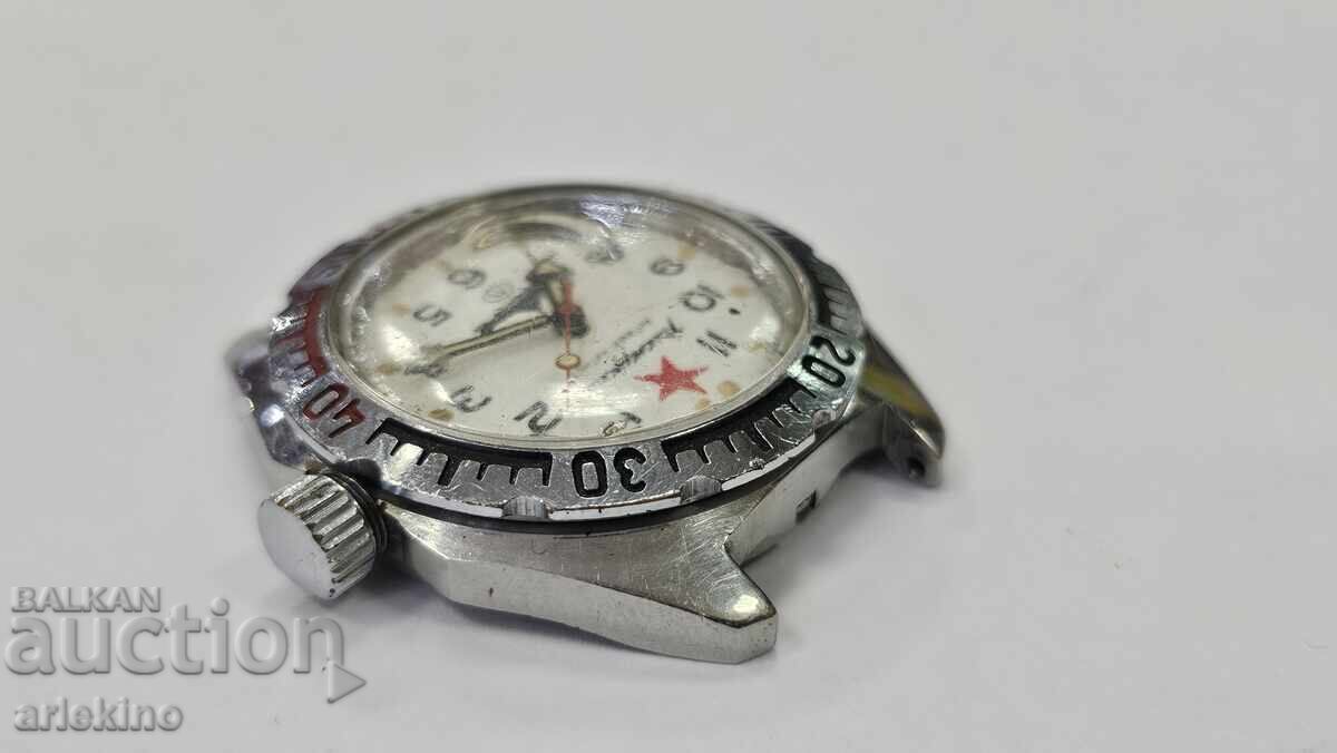 Συλλεκτικό ανδρικό ρολόι χειρός Komandirskie, Vostok - 5