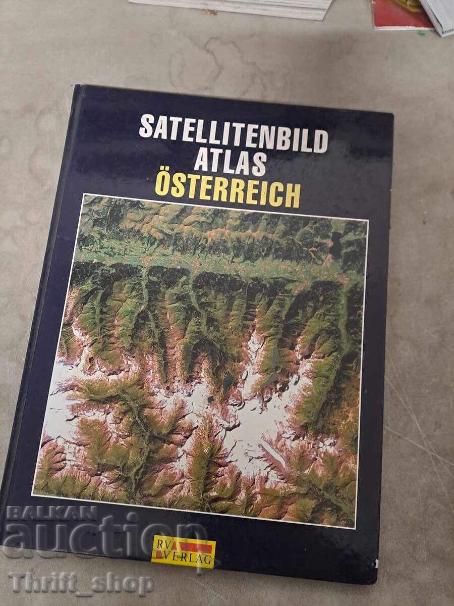 Satelitenbild atlas Osterreich