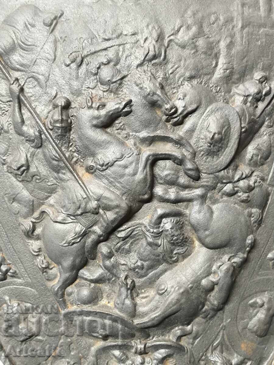 Licitație Cataramă decorativă Franța, secolul al XIX-lea, Panou, Scut