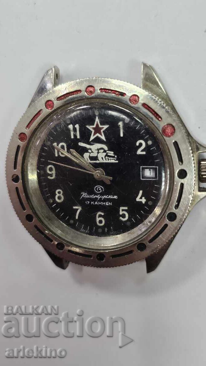 Collectible men's manual watch Komandirskie, Vostok with price € 12.00 | 23.47 BGN Collectible men's manual watch Komandirskie, Vostok with price € 12.00 | 23.47 BGN
