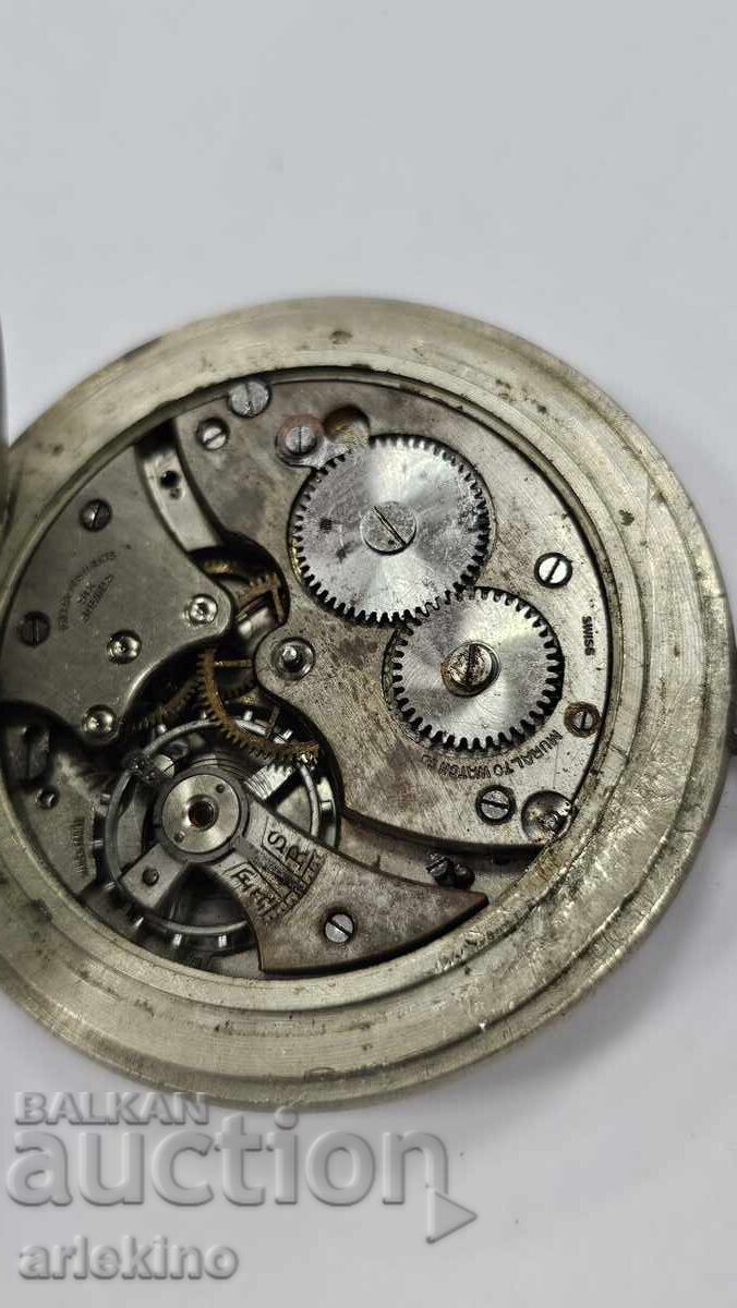 PALLAS Pocket Watch Parts - RAILWAY - SKI - SWISS - 5 PALLAS Pocket Watch Parts - RAILWAY - SKI - SWISS - 5