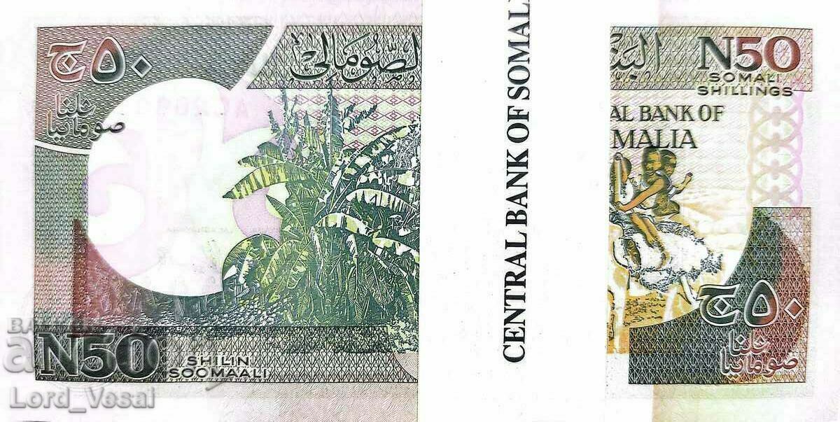Доставка на Somalia - 50 Shilling 1991 - Pick- R2 UNC Доставка на Somalia - 50 Shilling 1991 - Pick- R2 UNC