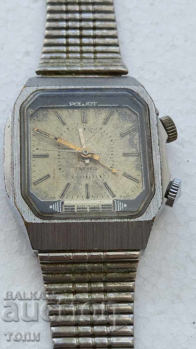 POLJOT Ceas rar funcționează FĂRĂ GARANȚIE BZC !!!! cu preț € 11.00 | 21.51 BGN POLJOT Ceas rar funcționează FĂRĂ GARANȚIE BZC !!!! cu preț € 11.00 | 21.51 BGN