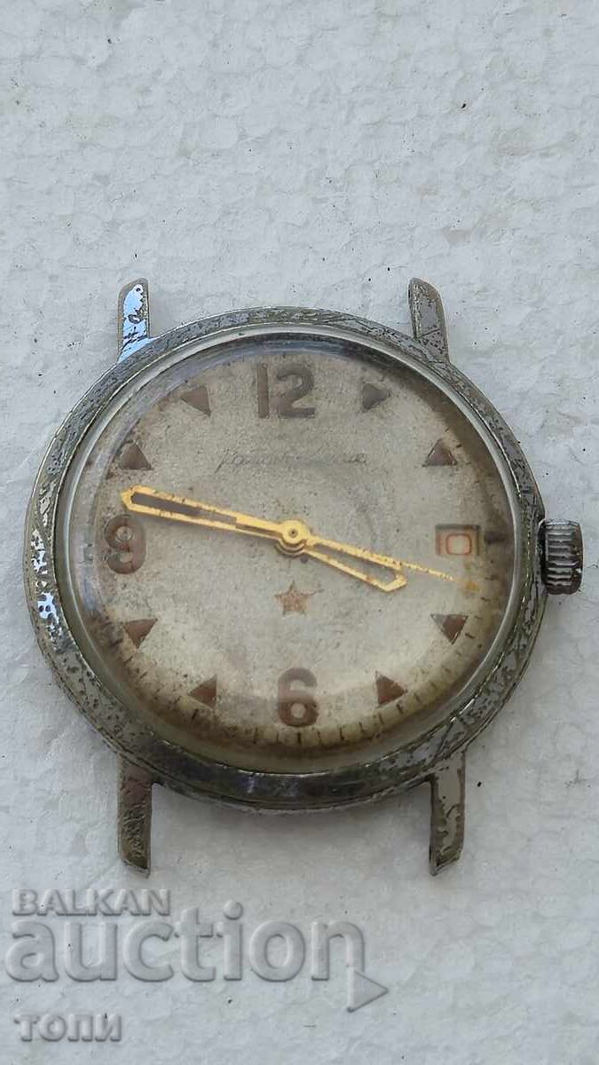 Licitație CEAS KOMANDIRSKIE VOSTOK RAR FUNCȚIONAL FĂRĂ GARANȚIE BZC !!!!