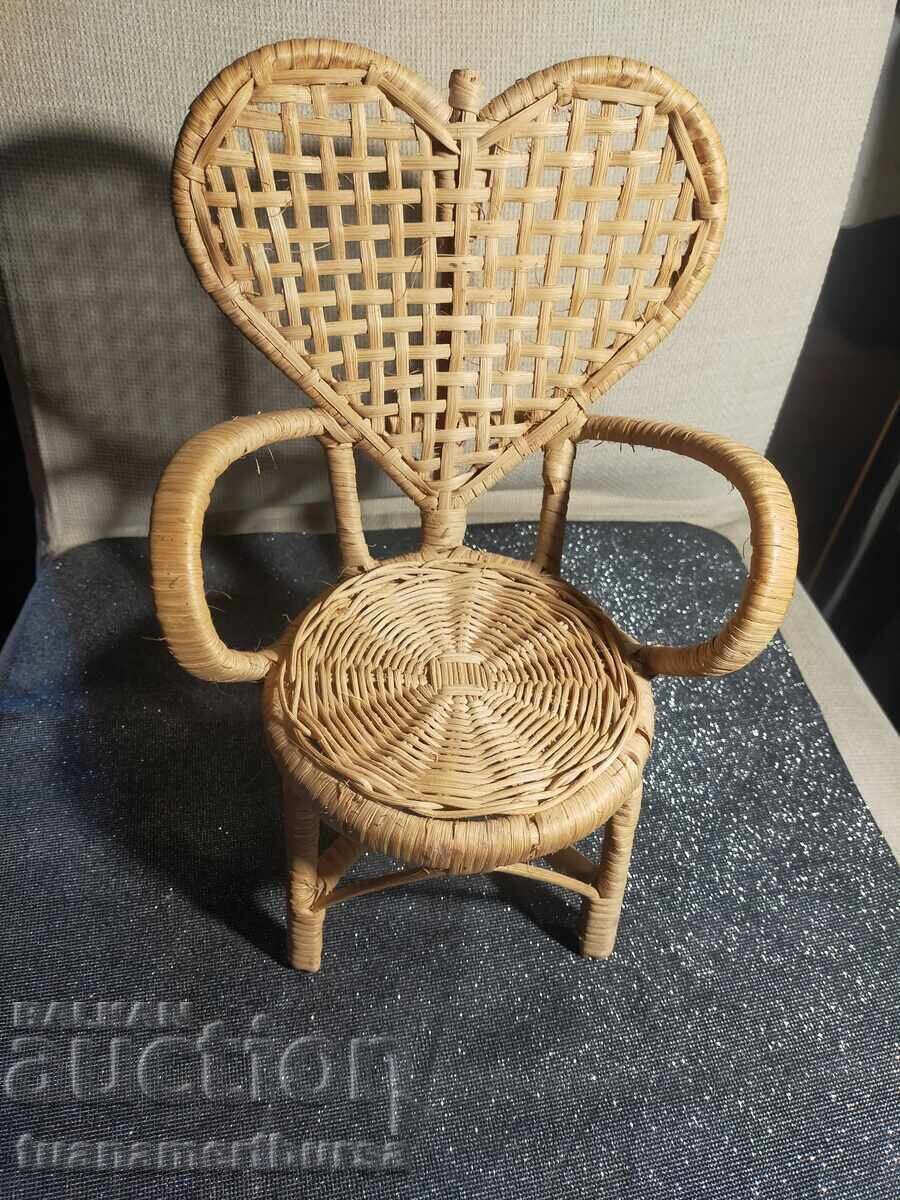 mini scaun decorativ