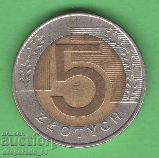 (¯`'•.¸ 5 злоти 1994 ПОЛША ¸.•'´¯) (¯`'•.¸ 5 злоти 1994 ПОЛША ¸.•'´¯)