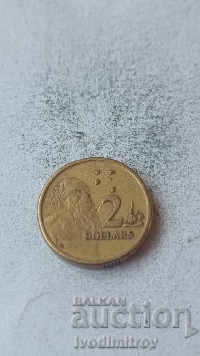 Australia 2 dollars 1988