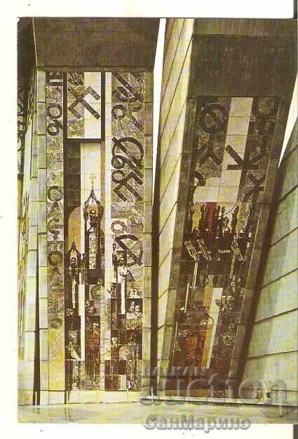 Carte poștală Bulgaria Șumen Monumentul "Fondatorii" 2**