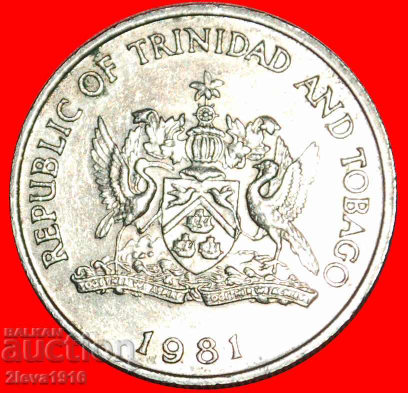 3 NAVE: TRINIDAD ȘI TOBAGO ★ 25 CENȚI 1981! 3 NAVE: TRINIDAD ȘI TOBAGO ★ 25 CENȚI 1981!