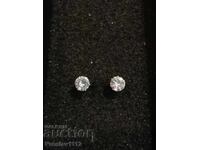 Обици с Мойсанит Brilliant 1ct