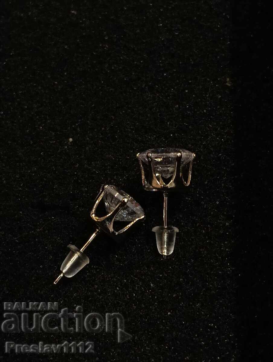 Обици с Мойсанит Brilliant 2ct - 6 Обици с Мойсанит Brilliant 2ct - 6