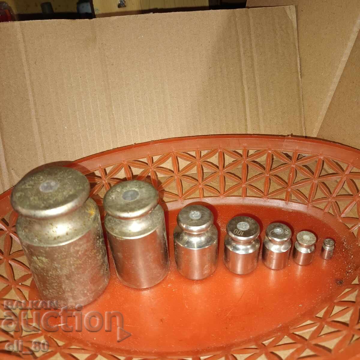 Livrarea grame pentru cântar set complet