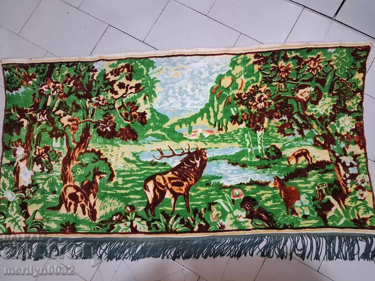 Covor vechi de perete de pluș, covor, panou, poză covor Covor vechi de perete de pluș, covor, panou, poză covor