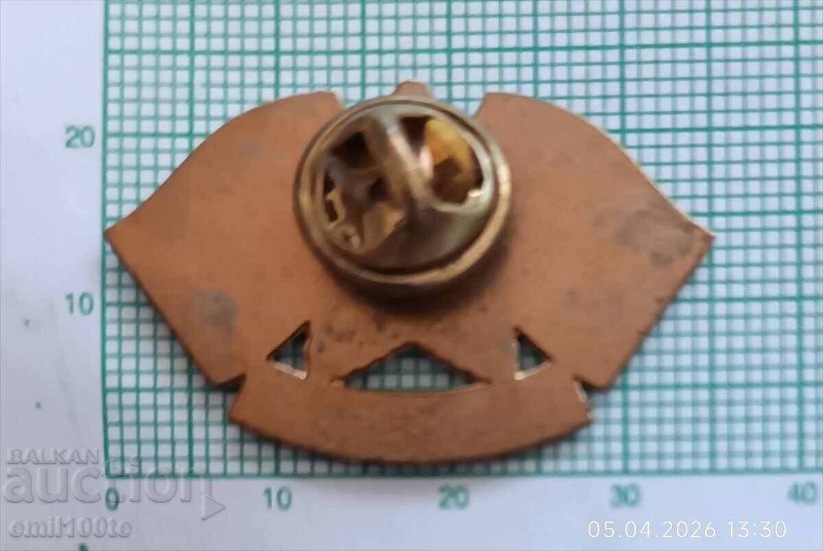 Значка- Български антифашистки съюз - 5 Значка- Български антифашистки съюз - 5