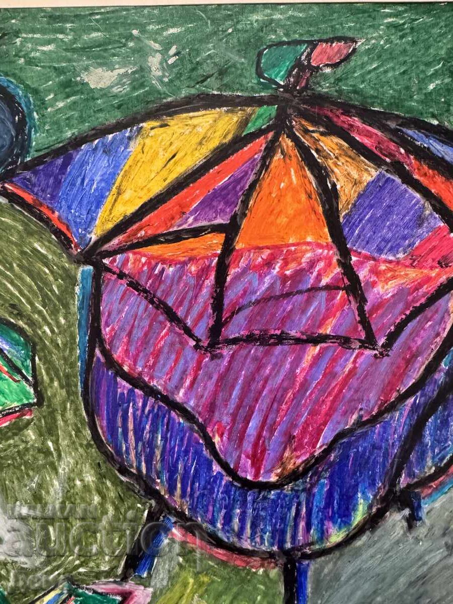 Аукцион Александър Величков картина 1976г