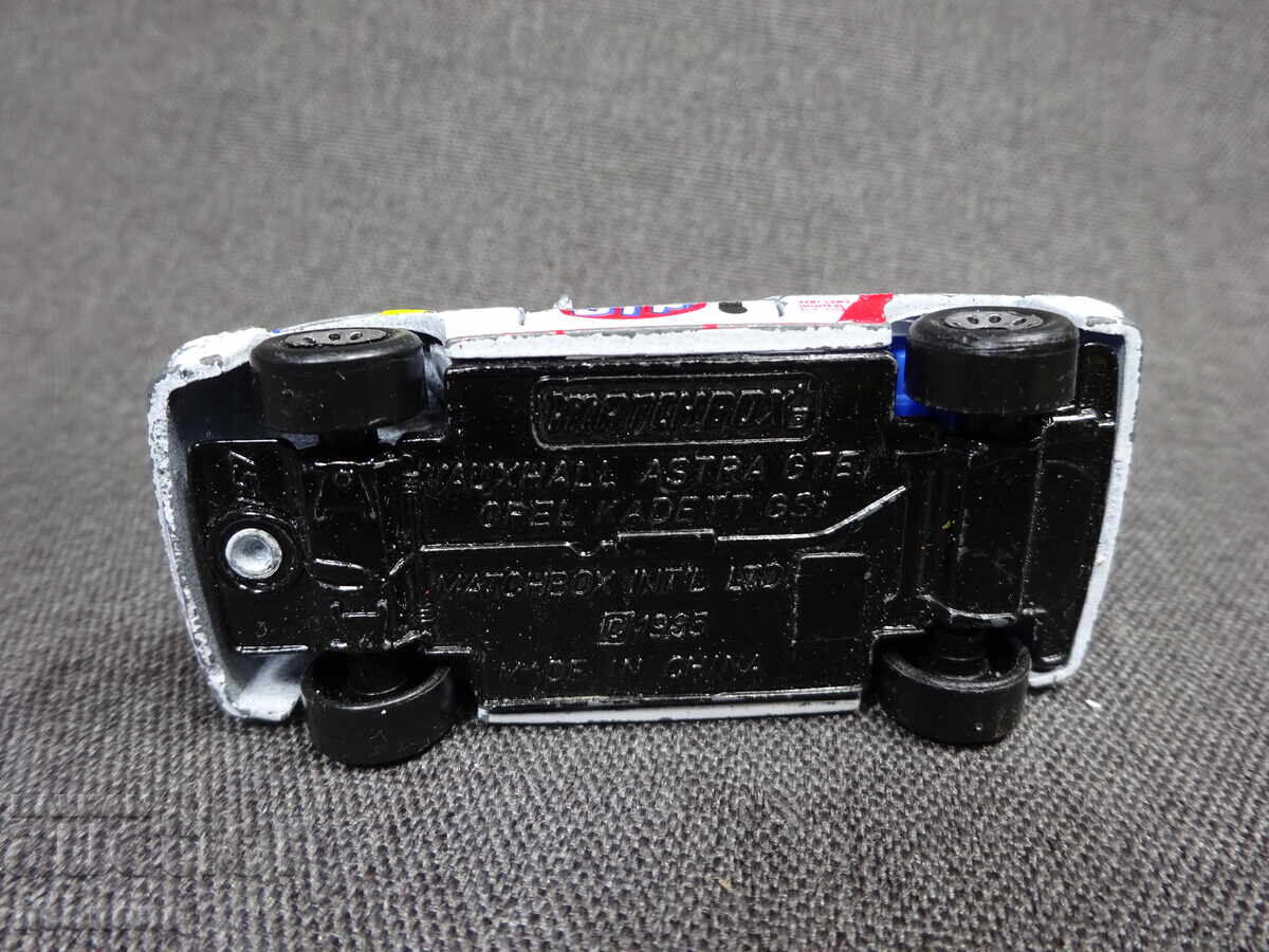 VINTAGE RETRO METAL CAR OPEL KADETT GSI MATCHBOX CHINA - 6 VINTAGE RETRO METAL CAR OPEL KADETT GSI MATCHBOX CHINA - 6