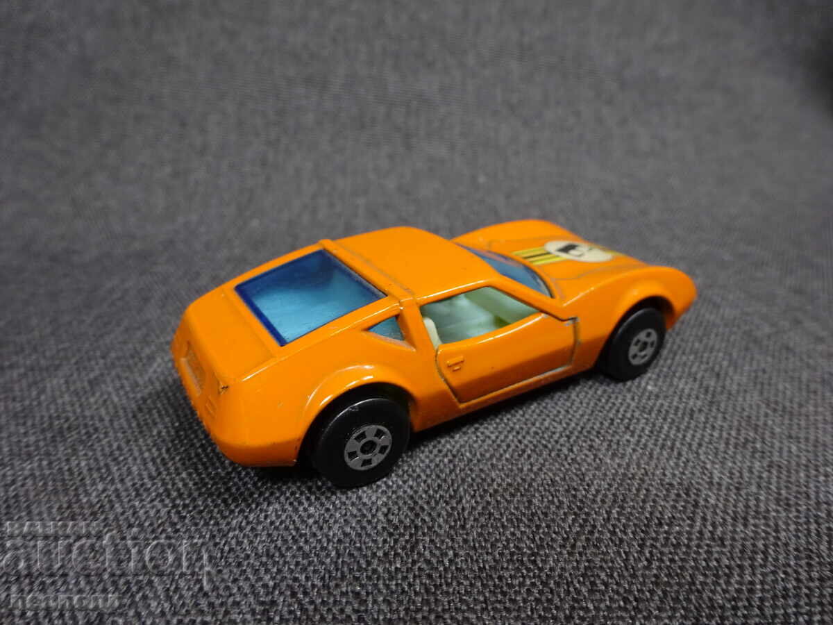 Delivery of OLD RETRO METAL TOY CAR MONTEVERDI HAI MATCHBOX ENGLAND Delivery of OLD RETRO METAL TOY CAR MONTEVERDI HAI MATCHBOX ENGLAND