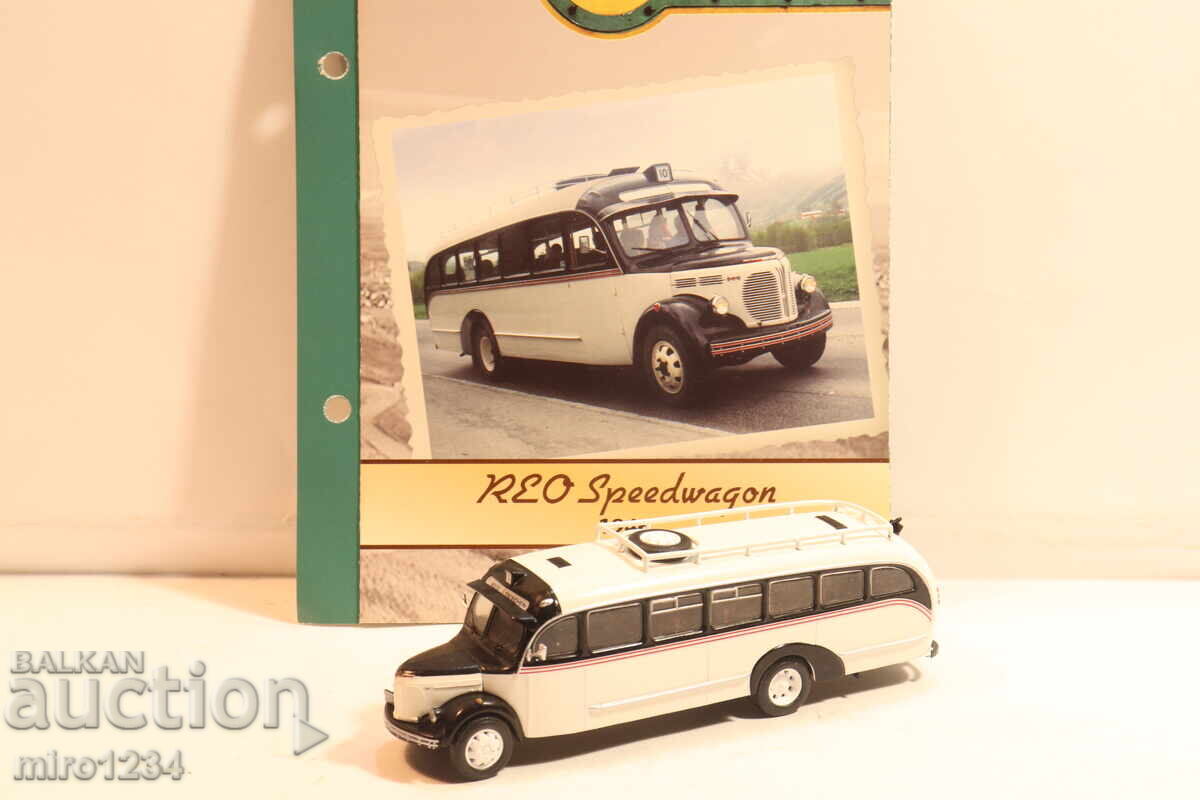 Παράδοση 1/72 REO SPEEDWAGON ΛΕΩΦΟΡΕΙΟ ΜΟΝΤΕΛΟ ΠΑΙΧΝΙΔΙ