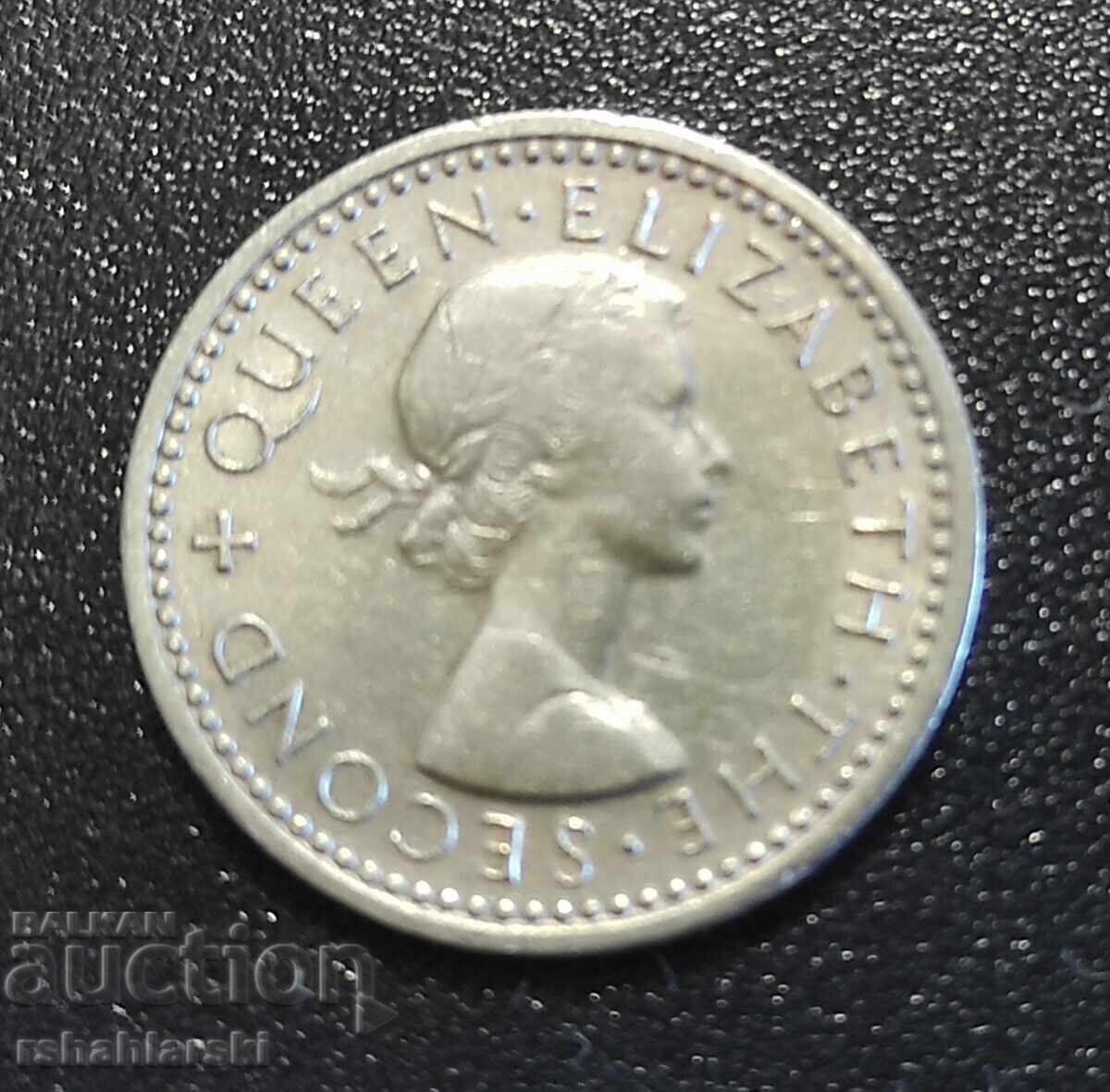 Monedă Rhodesia și Nyasaland 3 pence, 1957 cu preț € 1.20 | 2.35 BGN