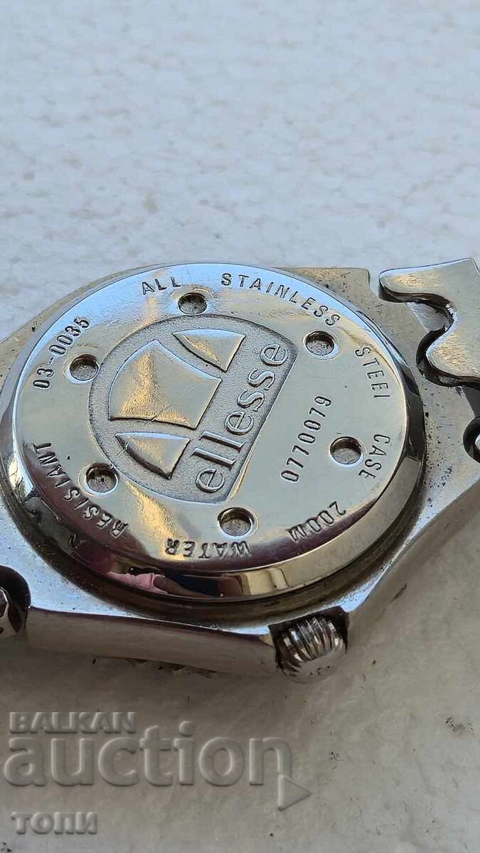 ELLESSE 200M SWISS MADE QUARTZ RAR, NU ȘTIU DACĂ FUNCȚIONEAZĂ, FĂRĂ PREȚ DE REZERVĂ - 6 ELLESSE 200M SWISS MADE QUARTZ RAR, NU ȘTIU DACĂ FUNCȚIONEAZĂ, FĂRĂ PREȚ DE REZERVĂ - 6