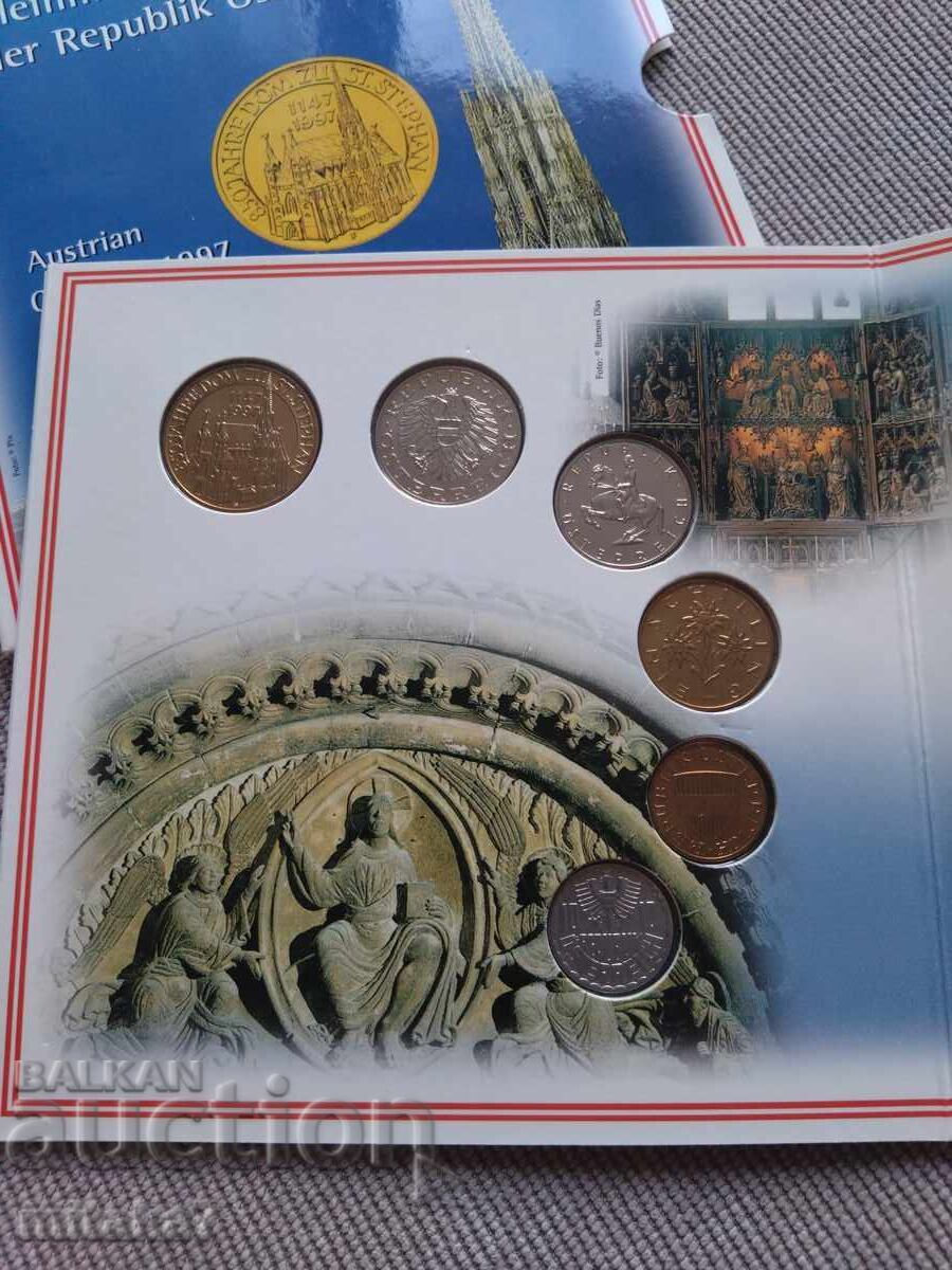 Livrarea Set de monede 1997, Austria