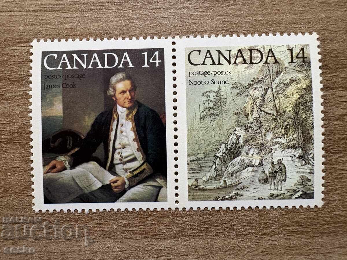 Kanada - 200 g. ot tretoto pŭteshestvie na Kuk (1978) MNH