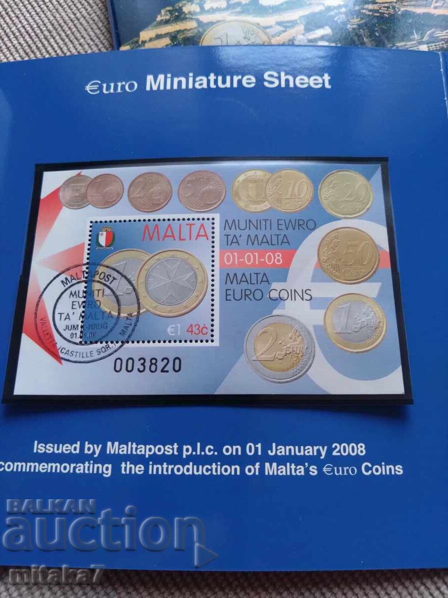Set de monede 2008, Malta - 6 Set de monede 2008, Malta - 6