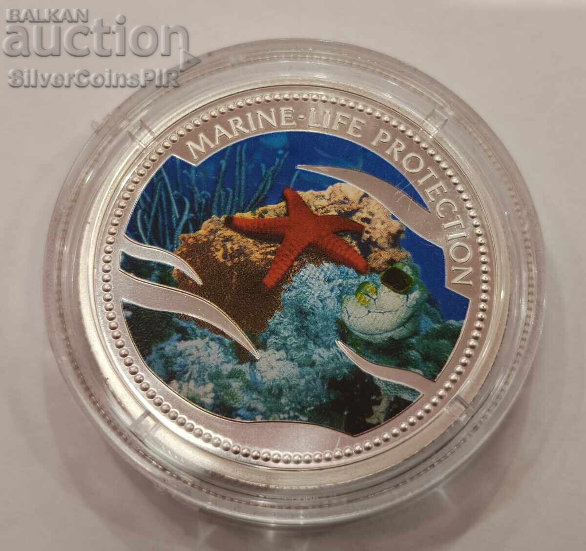Licitație Monedă de argint 5$ Conservarea Faunei Marine 2003 Palau Licitație Monedă de argint 5$ Conservarea Faunei Marine 2003 Palau