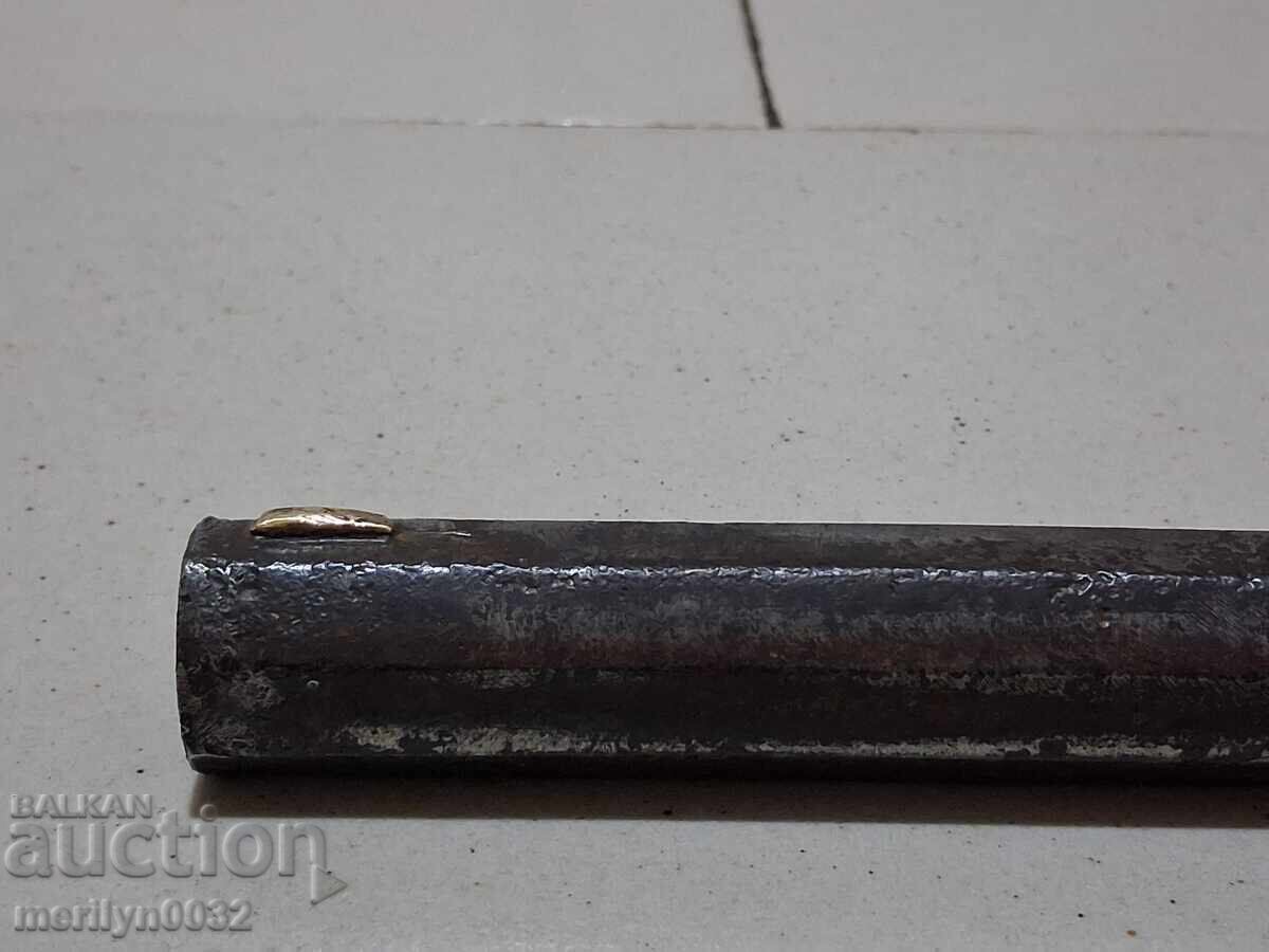 Țeavă pentru pușcă cu încărcare pe la gura țevii, pistol cu cremene - 5
