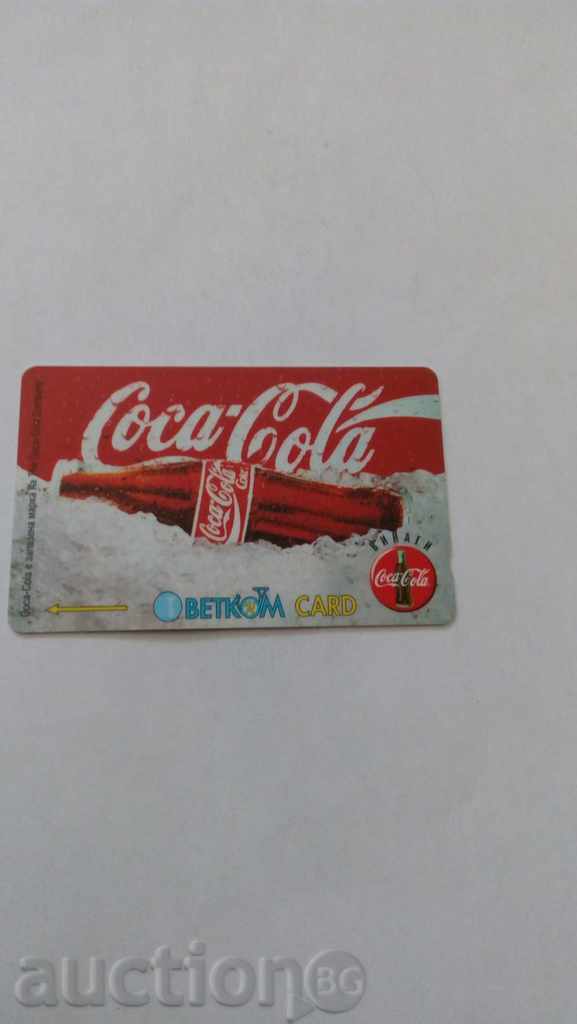 Cartelă telefonică BETKOM Coca Cola