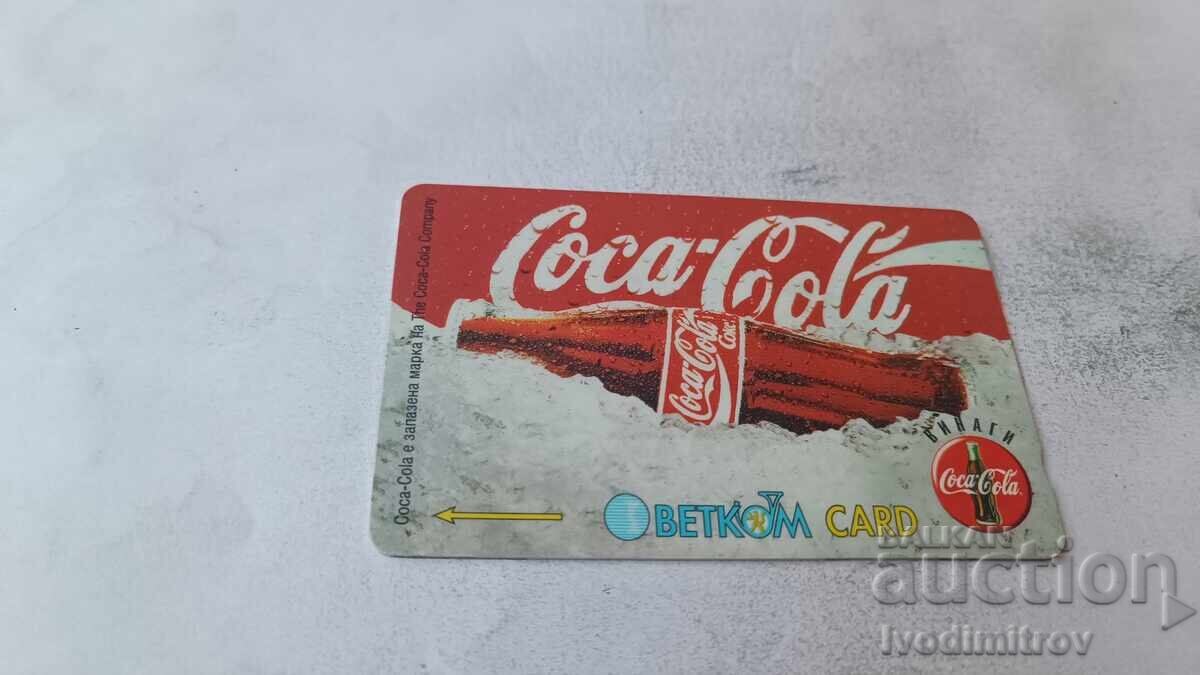Τηλεκάρτα BETKOM Coca Cola
