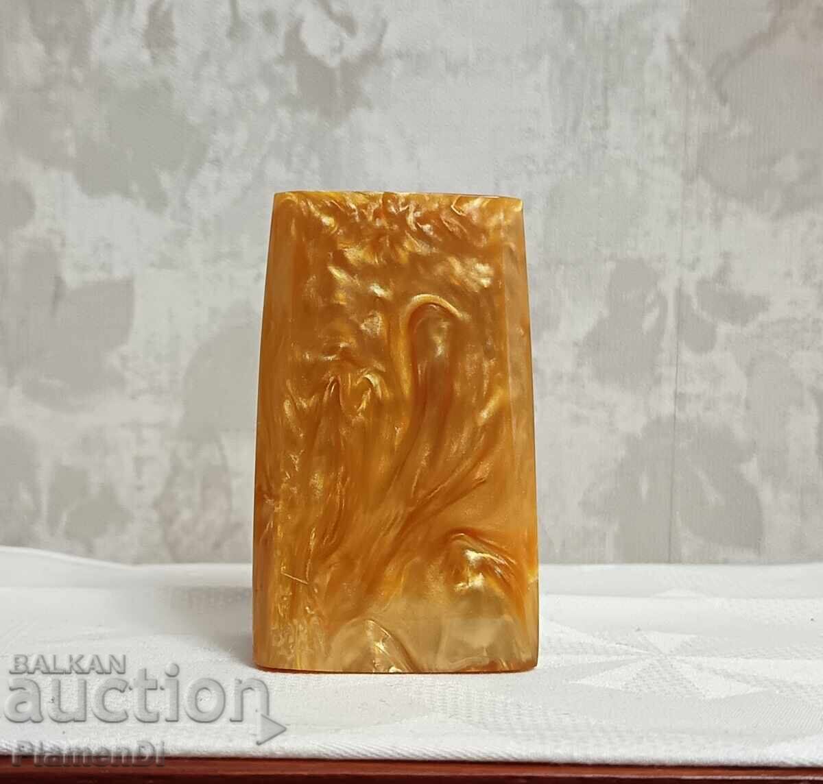 Vintage pencil holder, vase made of Catalin Bakelite Vintage pencil holder, vase made of Catalin Bakelite