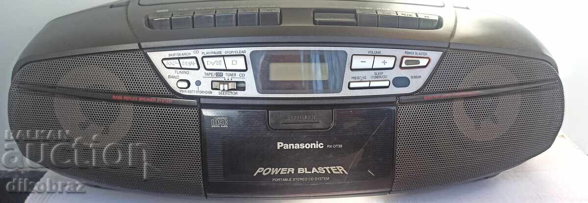 PANASONIC RX 39DT+CD dual cassette radio recorder with price € 99.00 | 193.63 BGN