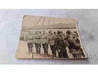 Photo of lined-up officers