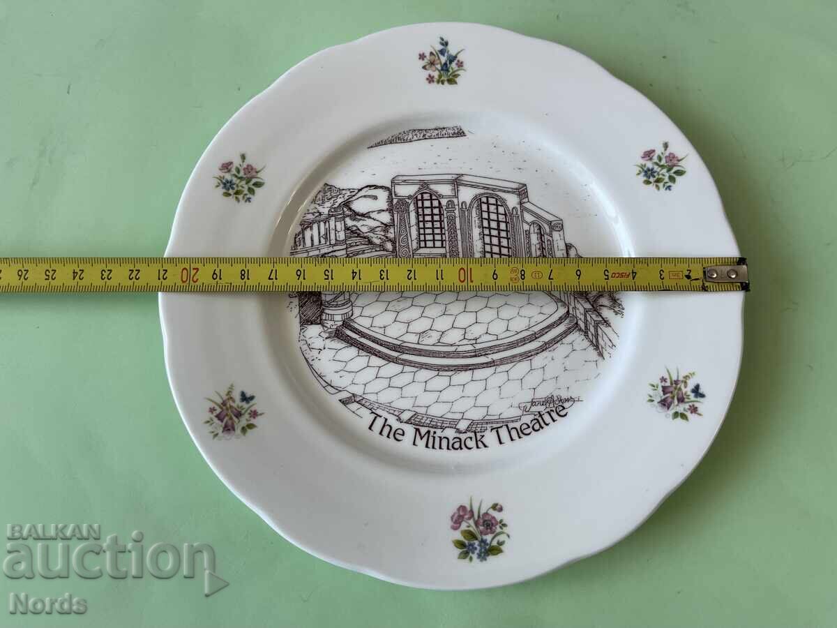 Porcelain plate "The Minack Theatre" - 6