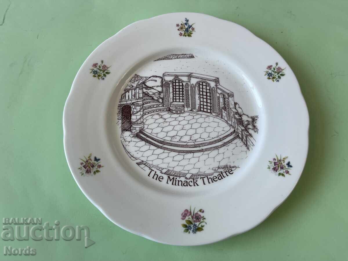 Porcelain plate "The Minack Theatre"