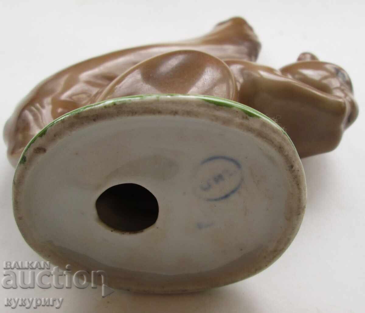 Old Bulgarian porcelain figurine squirrel S.I.P with price € 25.00 | 48.90 BGN