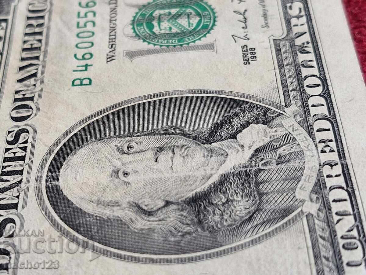 Livrarea 100 dolari americani - 1988 Livrarea 100 dolari americani - 1988