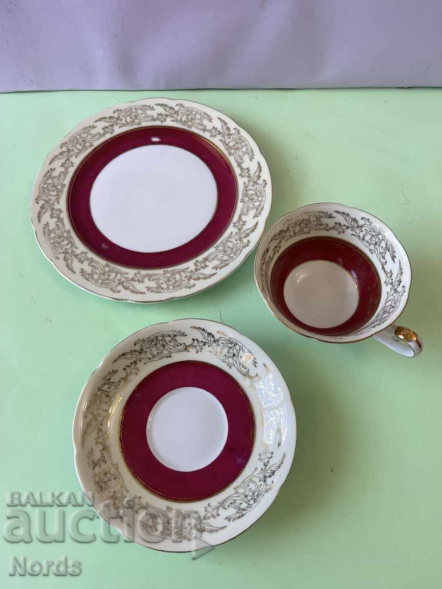 Δημοπρασία Vintage ιαπωνικό σετ τσαγιού τριών τεμαχίων Δημοπρασία Vintage ιαπωνικό σετ τσαγιού τριών τεμαχίων