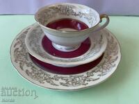 Vintage ιαπωνικό σετ τσαγιού τριών τεμαχίων