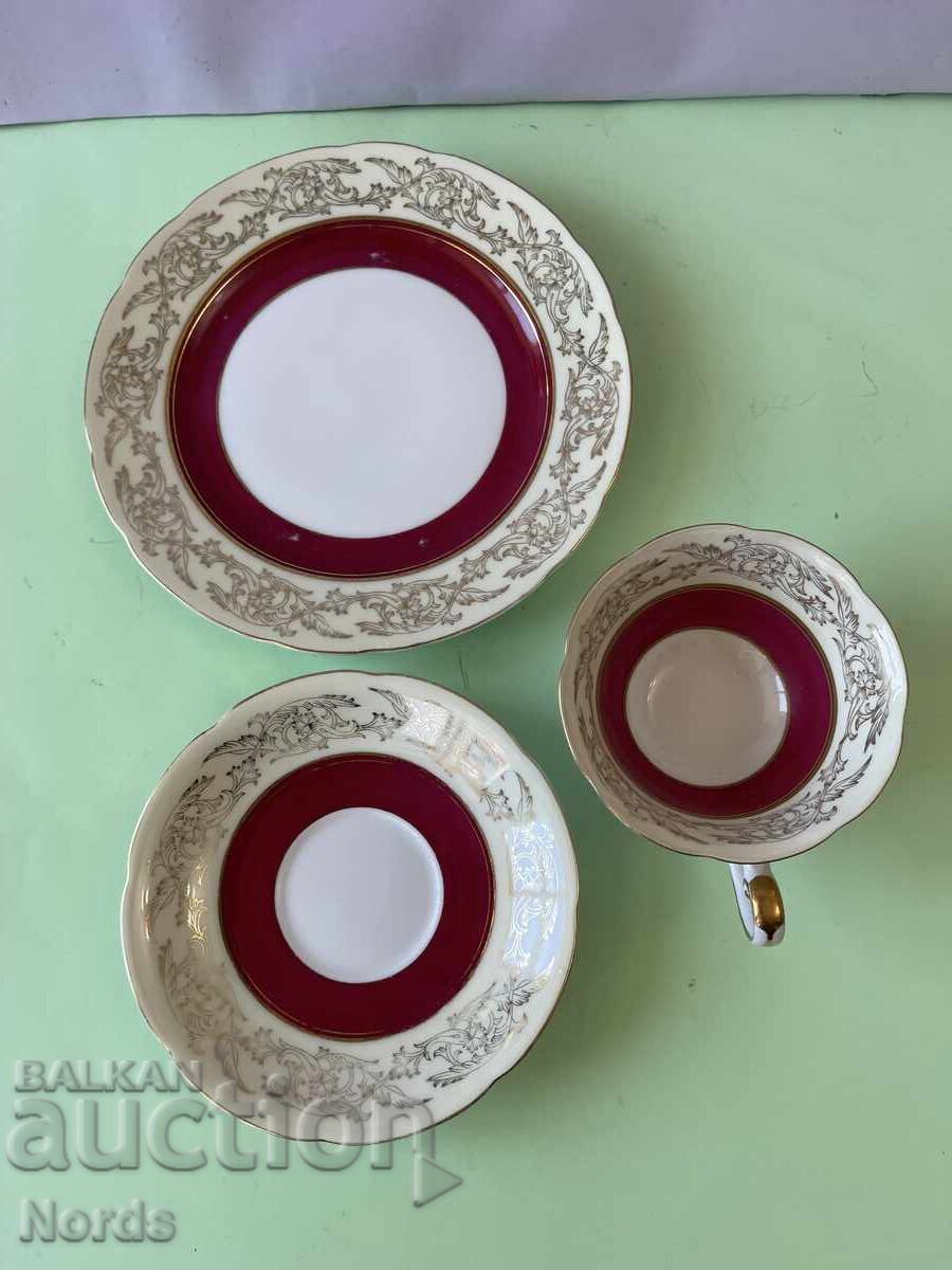 Livrarea Set de ceai vintage japonez din trei piese