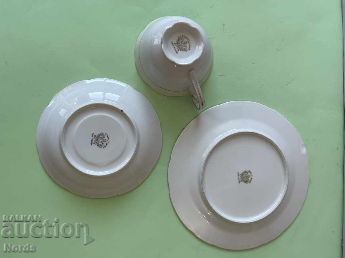 Licitație Set de ceai vintage japonez din trei piese