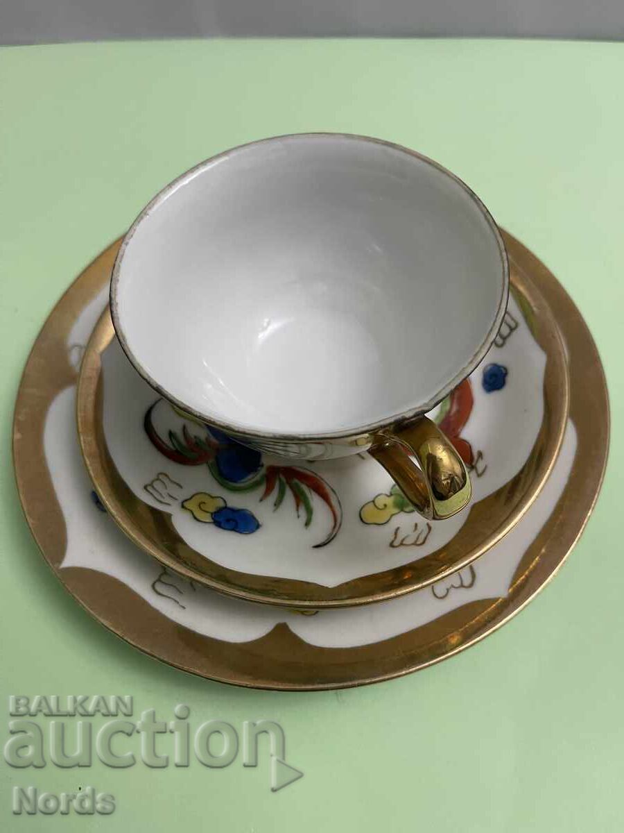 Licitație Set de ceai din trei piese cu dragoni