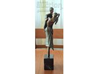 Sculptură din bronz "Îmbrățișare", L. Bonev
