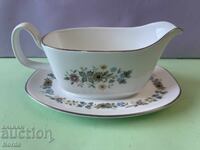 Sosieră Royal Doulton cu farfurioară