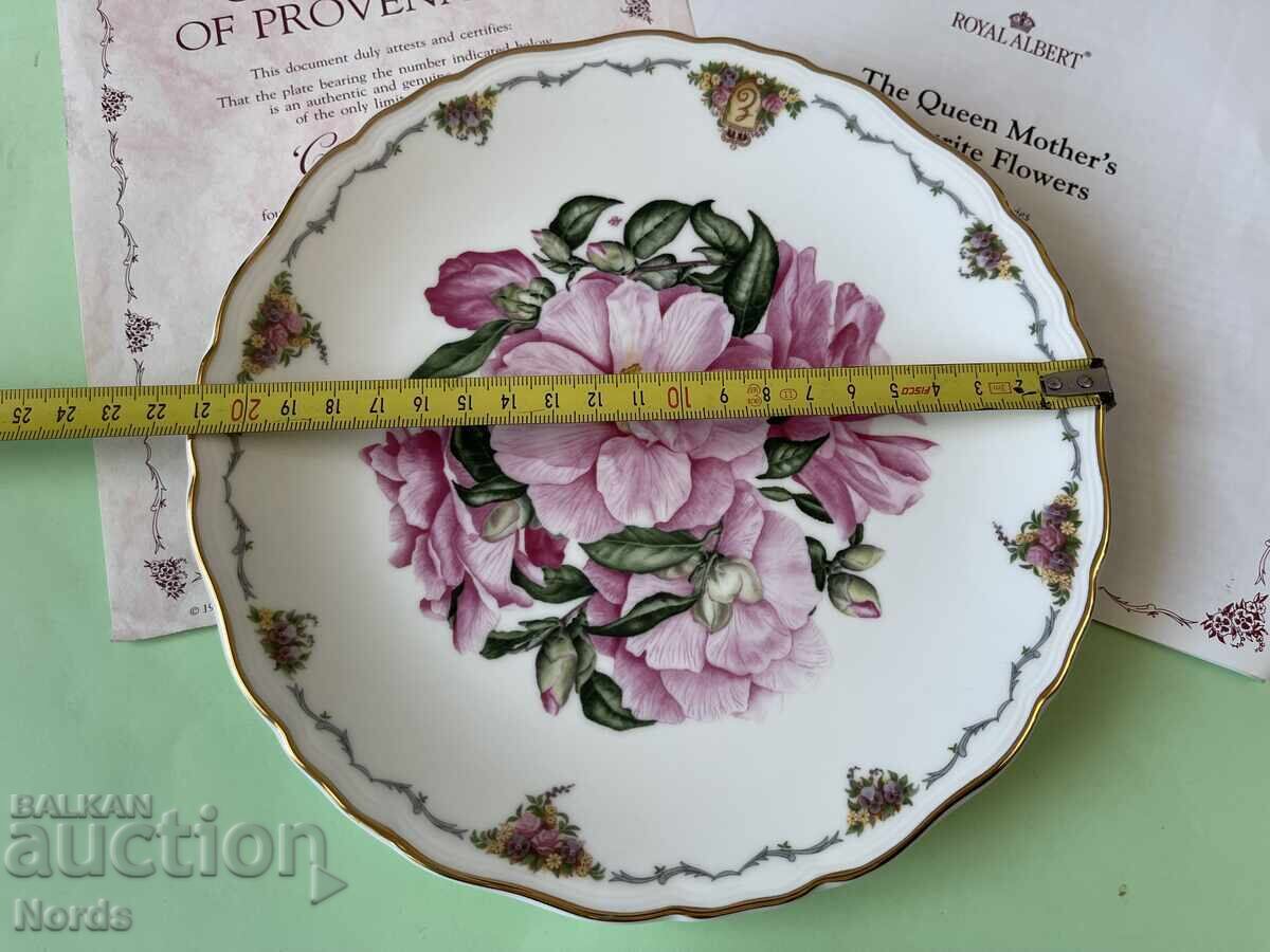 Farfurie frumoasă Royal Albert cu certificat - 7 Farfurie frumoasă Royal Albert cu certificat - 7