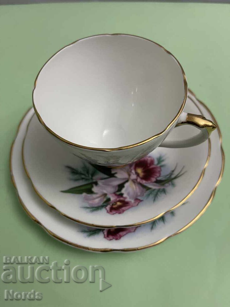 Δημοπρασία Delphine Όμορφο αγγλικό σετ τσαγιού Δημοπρασία Delphine Όμορφο αγγλικό σετ τσαγιού