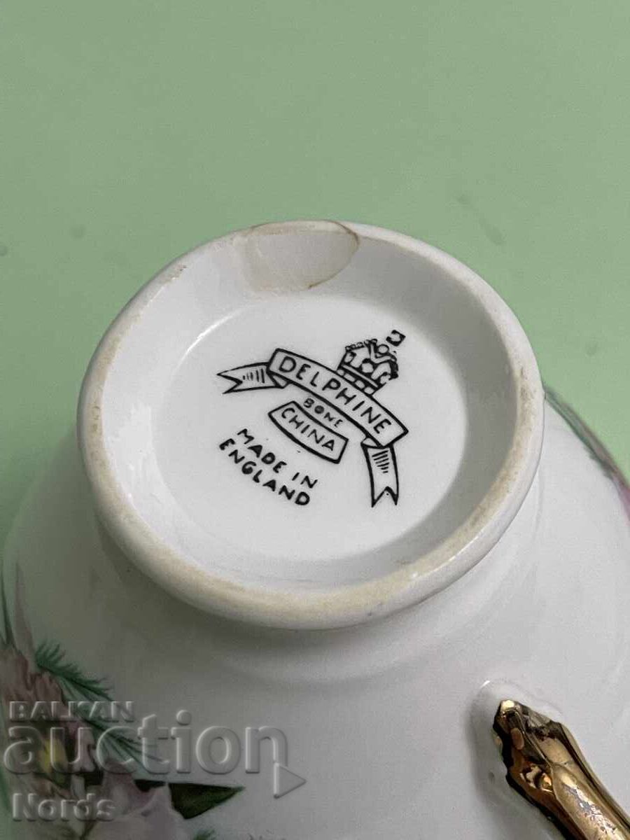 Delphine Όμορφο αγγλικό σετ τσαγιού - 7 Delphine Όμορφο αγγλικό σετ τσαγιού - 7